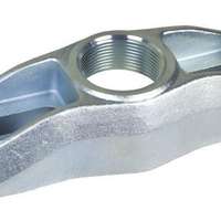 Fixierungsbrücke UNI komplett mit Stellschrauben und seitlichen Schrauben