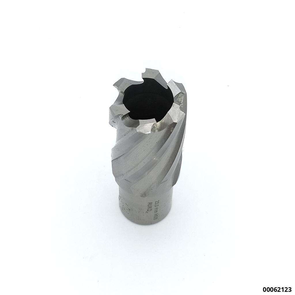 HSS Kernbohrer mit Weldonsch. 23,0 mm TiAlN-Besch. 30mm Schnitt-Tiefe