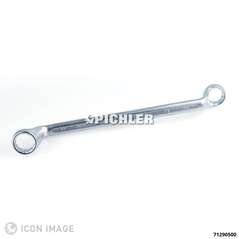 Double Ring Spanner, Offset 1/2" x 9/16" Elo-Drive