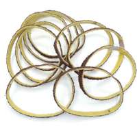 Vlies-Schleifbänder 10x330 mm für DL-Bandschleifer Korn: Medium/rotbraun (VE 10 Stück)