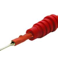 Connecteur de cosse de câble V avec cosse de cable plate 1,2 mm (plat/rectangulaire)rouge