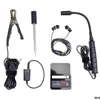 Stethoscope "Smart-Ear" with Earplugs, Sensor Clamp and Display an a Smartphone