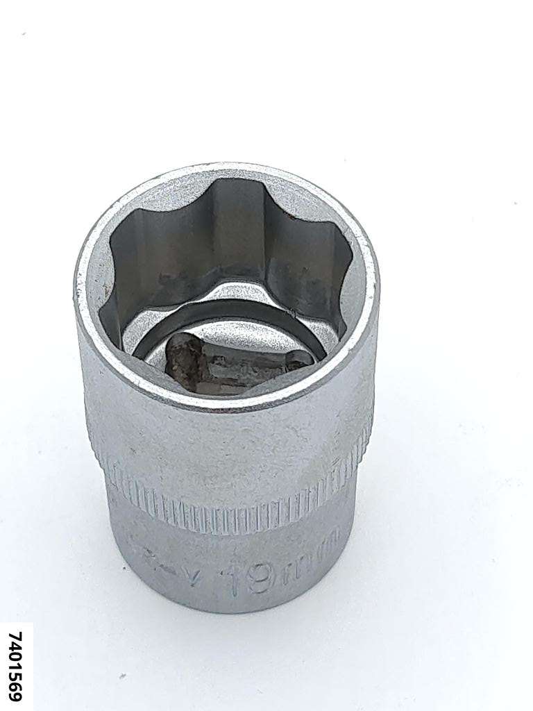 Stecknuss "Superlock" 1/2" 19 mm