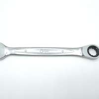 Ring-Maulschlüssel SW 19 mit Feinverzahnung