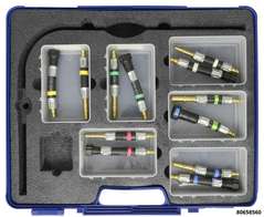 Adapter set with Quick Couplings SAE and metric 12 pc. with Coupling and Plug