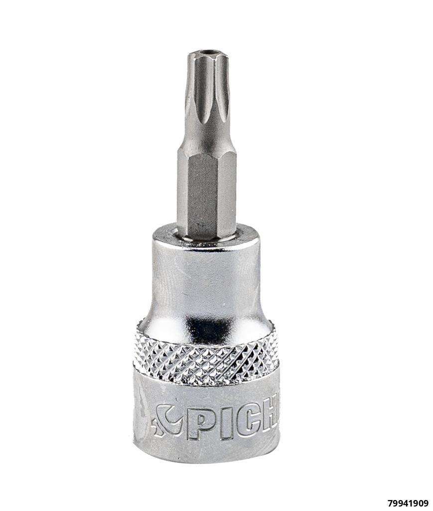 1/4" Socket, Tamper-proof Torx, TXB9, length 37 mm
