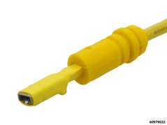 Connecteur de cosse de câble M plat 3,0 mm jaune