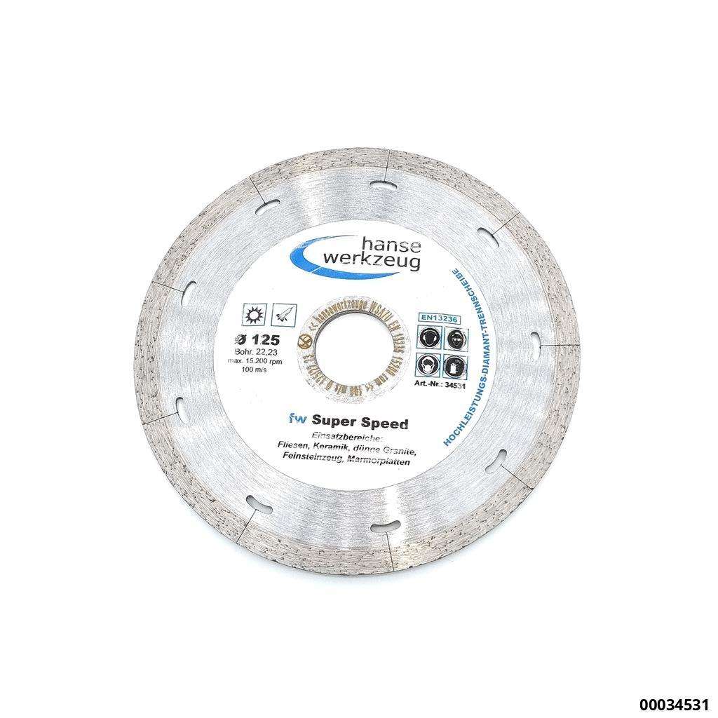 Dia.-Trennscheibe "fw Super-Speed" 125 x 1,2 x 22,23
