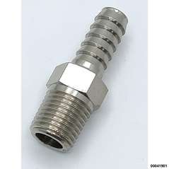 Stecknippel mit 1/4" Außengewinde 8mm Schlauch