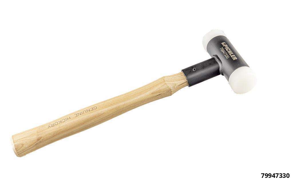 Plastic mallet, 35 mm, replaceable tips