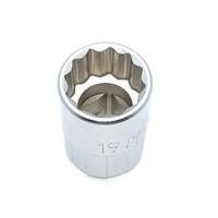 Socket 1/2", 12 Point, 19 mm