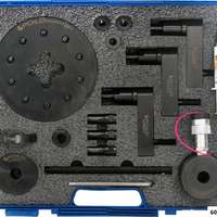 Jeu de démontage injecteur mod. UNI avec  Cylindre hydraulique creux 12t sans Jeu d‘adaptateurs (Bosch, Denso, Siemens, Delphi)