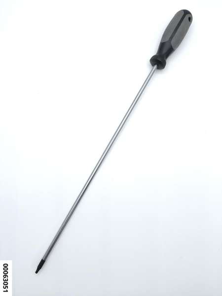 hansewerkzeug Torx-Schraubendreher TX10 lang Gesamtlänge 390 mm Klinge 300 mm mit Bohrung