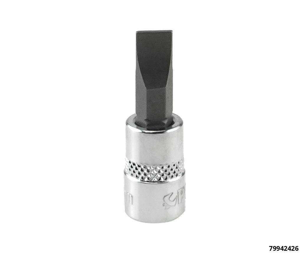 1/4" socket, slotted, 6.5 mm, length 37 mm