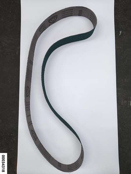 hansewerkzeug Hochleistungs-Schleifband 75x2000mm K24  "blau"  (für Stahl u. Edelstahl)