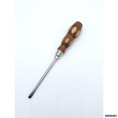 Schraubendreher Flach 6,5x125 m. Holzgriff