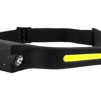 Stirnlampe 450 Lumen COB LED on / off berührungslos