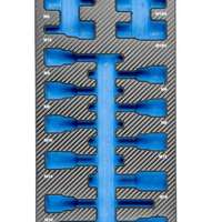 Einlage für 79930140 Steckschlüsseleinsätze 1/2" Vielzahn, 19-tlg., 188x495x32 mm