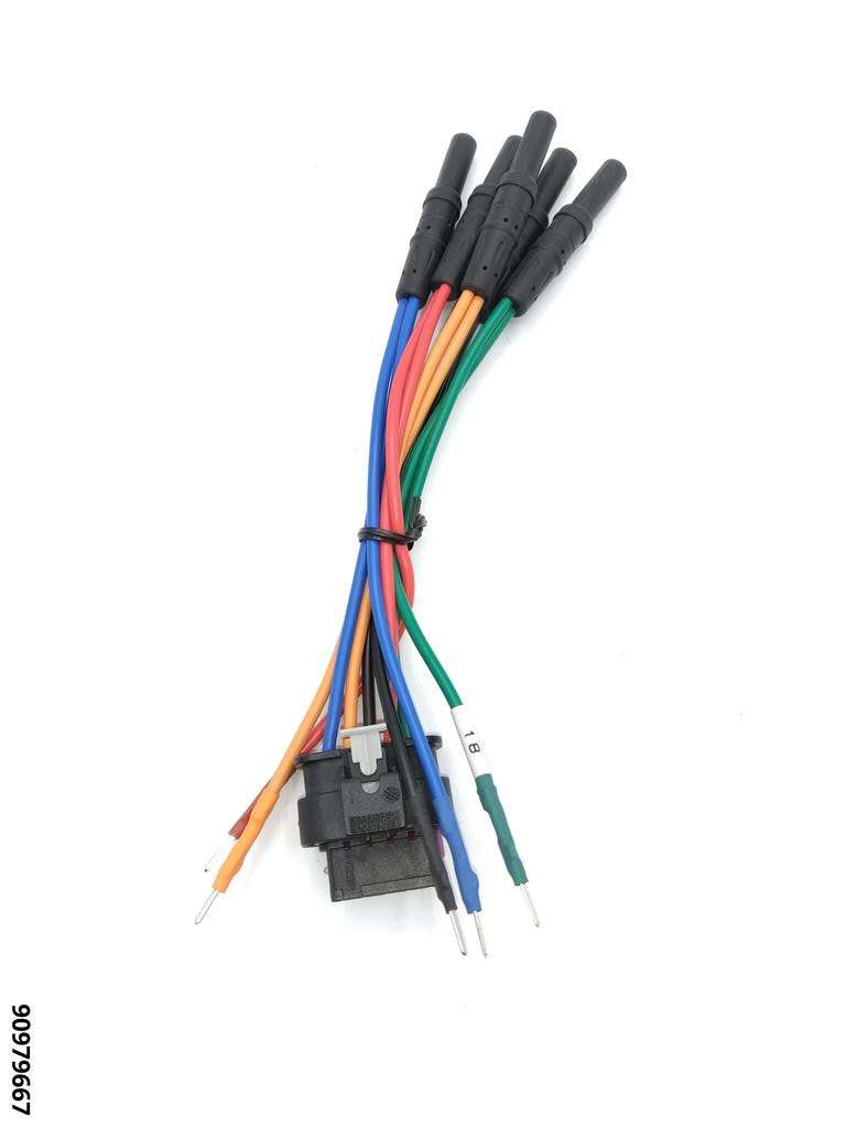 Aiguillage cosse de câble Nr.16/5P connec 5 broches sur prise banane 4,0mm