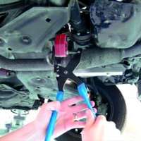 Exhaust rubber removal tool