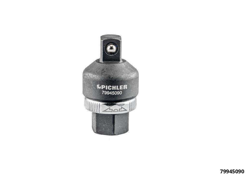 1/2" Adapter with Ratchet, 1/2" Square Female to 1/2" Square Male