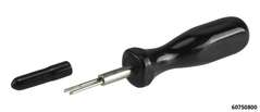 Flachsteckerentriegler 2,8 mm asym.Werkzeugmaß 4,4 x 2,8