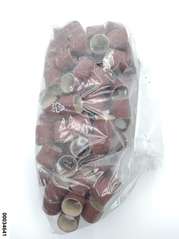 Schleifmanschetten Aluminium-oxyd 25x25mm  Korn 80 (VE 100 Stück)