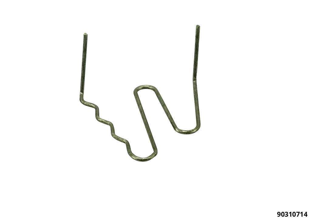 Kunststoff-Schweißdraht VPE 100, Kringel-W-Form 0,7 mm 3-Punkt