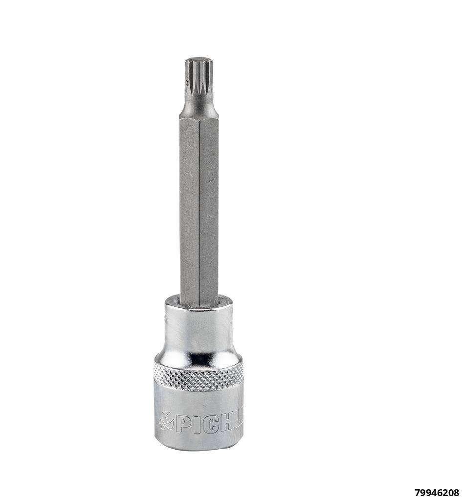 1/2" Embout de douille, XZN, M8, longueur 100 mm