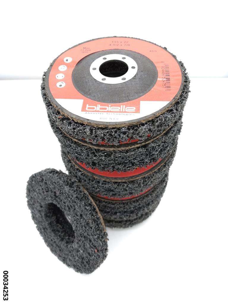 hansewerkzeug 10er-Pack Nylon- Reinigungsschleifscheibe 115 x 22 mm (VE10)