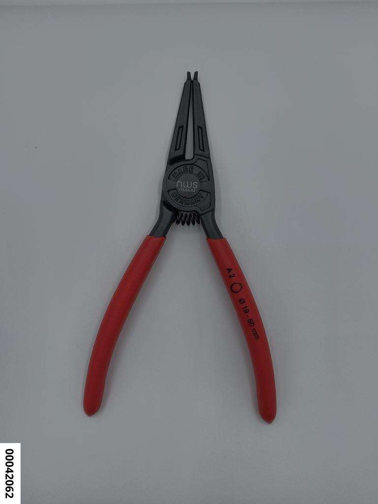 Sicherungszange für Außenringe, gerade 175mm