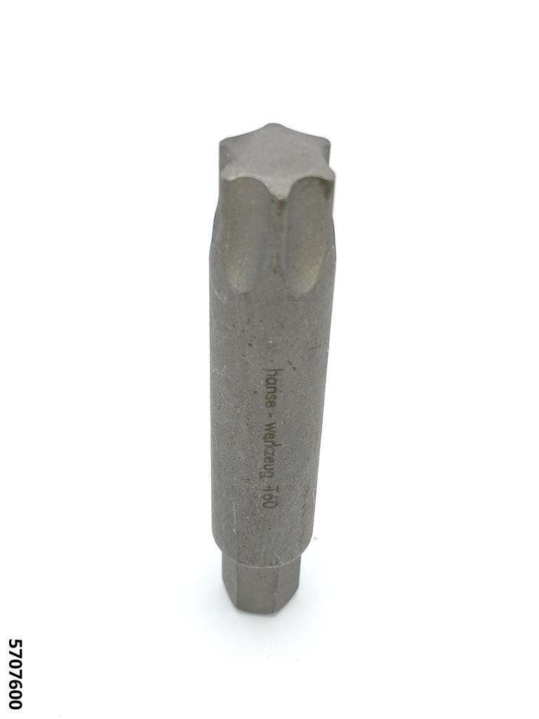 Torxeinsatz ohne Bohrung Aufnahme 10 mm TX 60 x 75