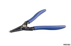 Snap ring pliers, straight, for external rings, length 180 mm
