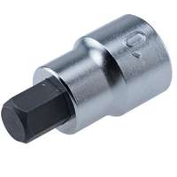 Hex bit socket 3/8"  SW 10 x 38