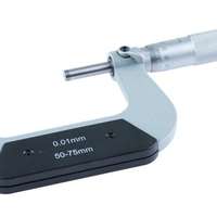 Precision micrometer screw gauge 50 - 75 mm