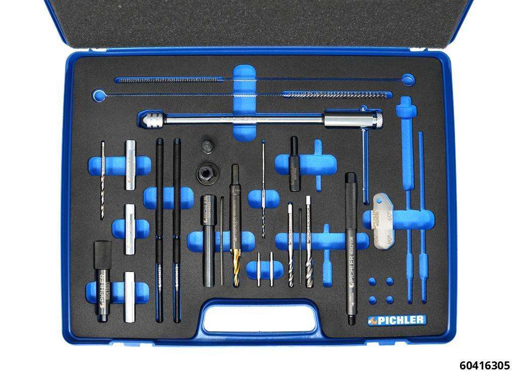 Glühkerzen Werkzeug Glühkerzen Elektroden Werkzeug M8 M10 Abzieher Glühstift Reparatur Satz Helicoil Set