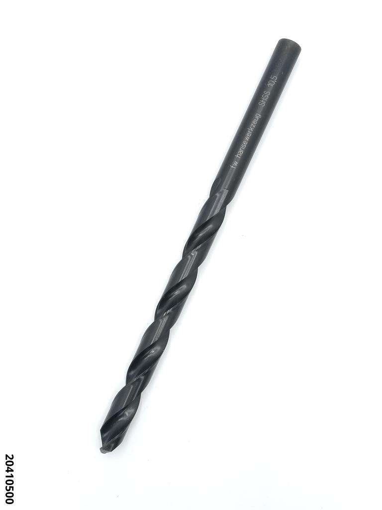 HSS Spiralbohrer lang 10,50 mm DIN 340, Präzisionsgeschliffen