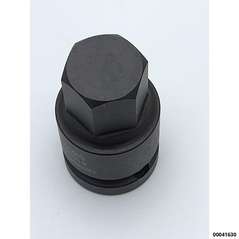 Kraft-Stecknuss f. Innensechskantschrauben 1/2" SW17 Länge 43mm