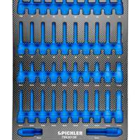 Einlage für 79930130 Steckschlüsseleinsätze 1/2" TX, Innensechskant, 42-tlg. 376x495x32 mm