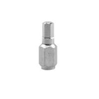 Micro embout 1/4" x 18 mm, hexagone intérieur, 4 mm
