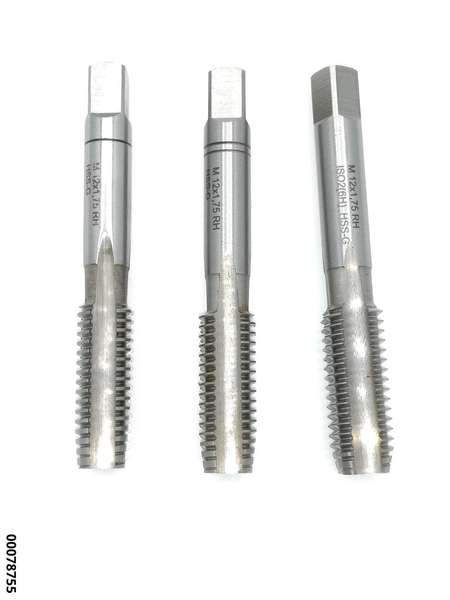 hansewerkzeug HSS-Hand-Gewinde-Bohrer-Satz 3tlg. Typ US-200 M12x1,75mm