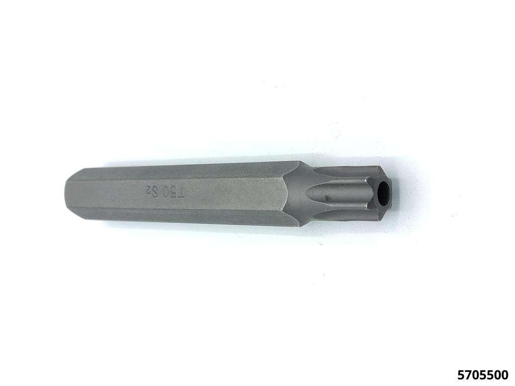 Embout Torx avec perçage réception 10 mm TXB 50 x 75