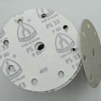 Schleifpapier, kletthaftend 150 mm K 80   Lochform: GLS 1  (VE 100 Stück) Stück)