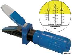 Réfractomètre pour antigel et acide de batterie
