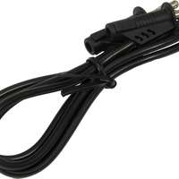 Câble connecteur noir (1 vers 2)