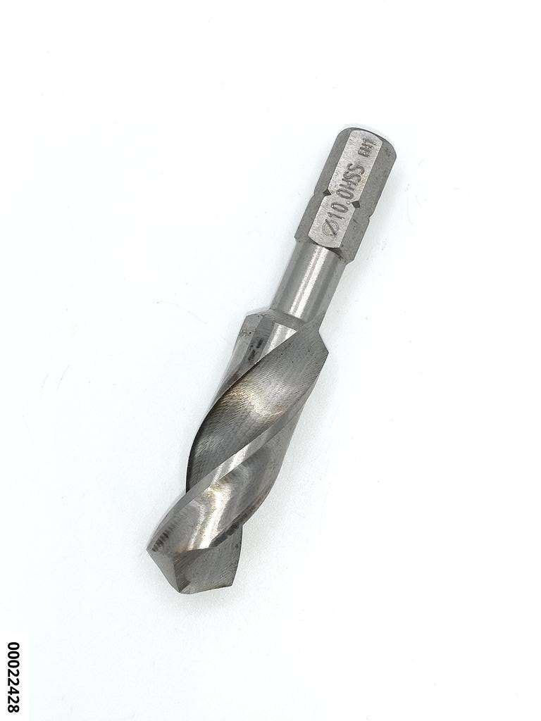 hansewerkzeug HSS-Spiralbohrer-Bit mit 1/4" Bit- Aufnahme 10,0mm