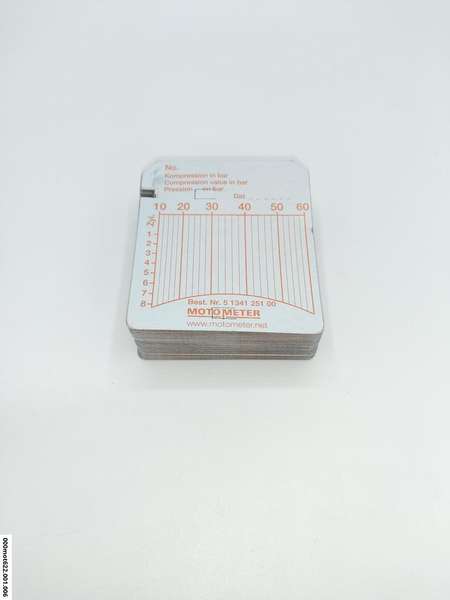 hansewerkzeug Diagrammblätter f. Diesel 10-60bar