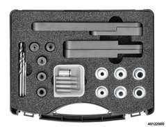 Universal Broken Stud Removal Kit M6-M10 complete in a Case