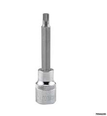 1/2" Socket Bit, XZN, M5, Length 100 mm
