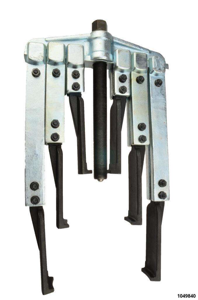 Puller Krallex model D2 two legs Span 50 - 160 mm, Legs 150 / 220 / 300mm Jaw thickness 5,0 mm with 6 legs (2 each)